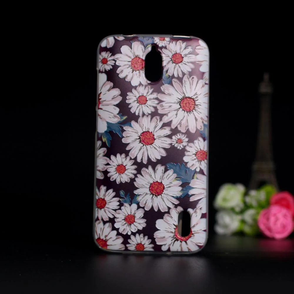 Роскошный чехол с 3D рельефным принтом для Huawei Y625 телефона мягкий силиконовый из