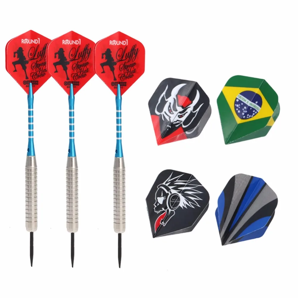 3 шт. нержавеющая сталь Дартс бочка кончик алюминиевые валы|darts barrel|steel dartsstainless steel