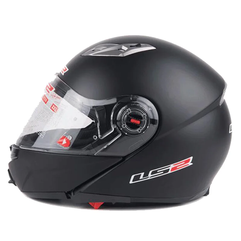 Новинка Зима 2018 флип-ап мотоциклетный шлем из АБС-пластика с двойными линзами