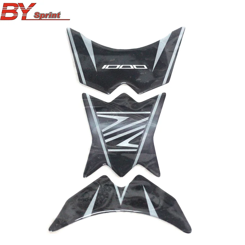 

For KAWASAKI Z1000 Z 1000 2017 3D Reflective ADESIVI Sticker Decal Emblem Protection Tank Pad Cas Cap