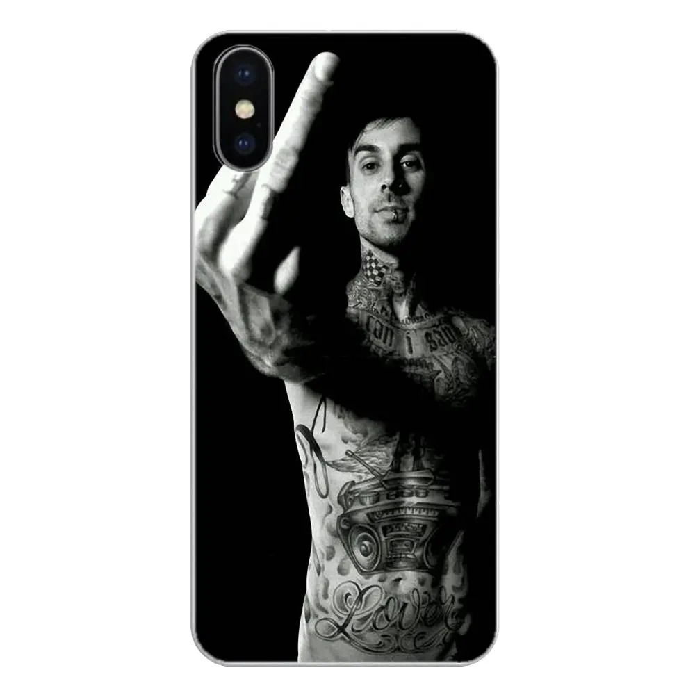 Silicone Shell Case Punk Band Blink 182 Travis Barker Drummer For Samsung Galaxy A5 A6 A7 A8 A9 J4 J5 J7 J8 2017 2018 Plus Prime |