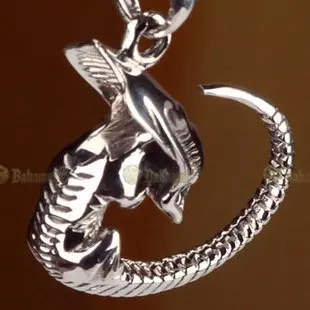 Ожерелье из стерлингового серебра 925 пробы с инопланетным хищником AVP Alien Lavae
