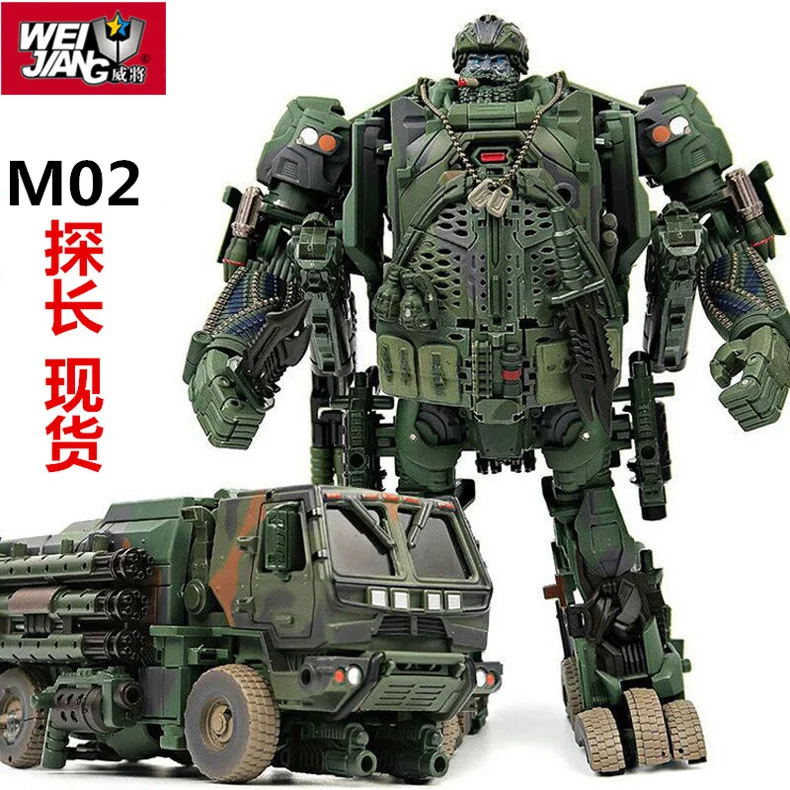 WEIJIANG трансформация M02 крупногабаритная металлическая часть голая пустынная