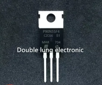 

10 шт./лот STP90N55F4 STP90N55 90N55F4 TO-220 силовой MOSFET N-CHANNEL 90A/55 в