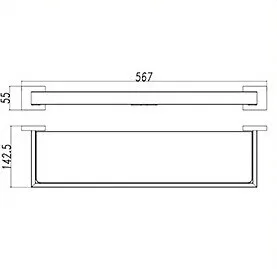 Аксессуары для ванной из нержавеющей стали 304 полка держатель душа в корзина