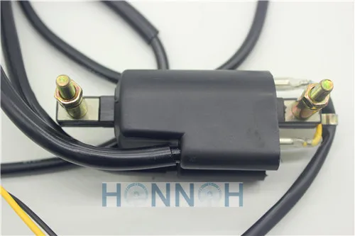 

12v Ignition Coil Points Twin Lead 2 Wires For Honda GL 1000 CB 200 400 500 for Suzuki GS 500 550 750 FOR Kawasaki Z 400 500 650