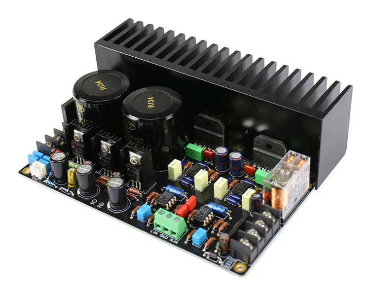 GHXAMP LM3886 усилитель аудио Плата JRC5534DD оп-усилитель Полный DC сервопривод цепи LM317 LM337 регулятор C1237 динамик защиты 68 Вт* 2