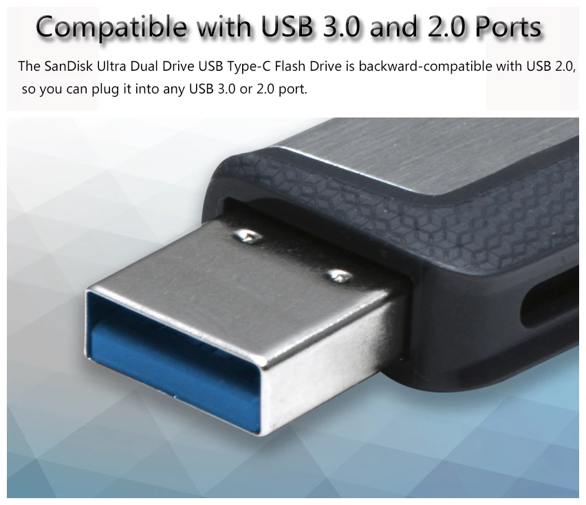 SanDisk SDDDC2 Экстремальный type-C USB 3,0 и 3,1 128 Гб 64 Гб двойной OTG USB флеш-накопитель 32 ГБ флеш-накопитель USB флешка Micro USB Flash
