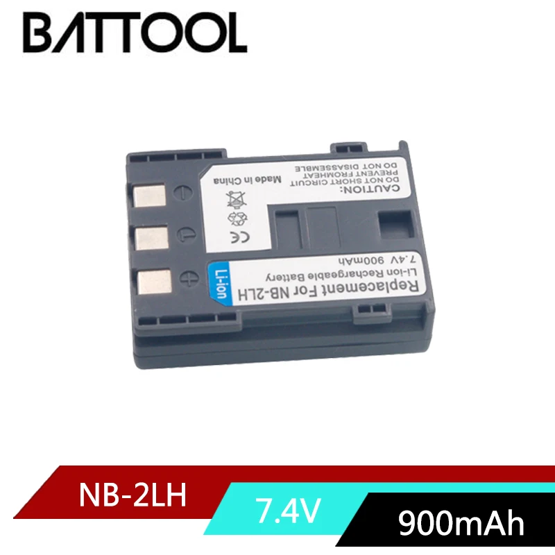 1X NB 2L NB2L 2LH литий ионная аккумуляторная батарея для CANON 350D 400D G7 G9 S30 S40 EOS PowerShot S70 Optura