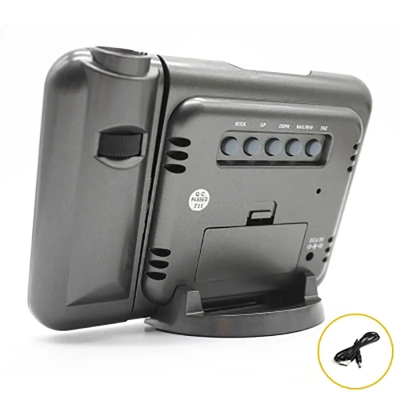 Электронные настольные часы с подсветкой и светодиодным дисплеем будильник