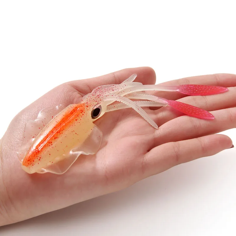 15 см/20 г твистер кондуктор silicone bait приманки силиконовые рыболовные приманки Морская мягкая пластиковая приманка светящийся рукав-рыба приманка наживка Calamar Испания shad приманки УФ кальмар Мягкая приманка