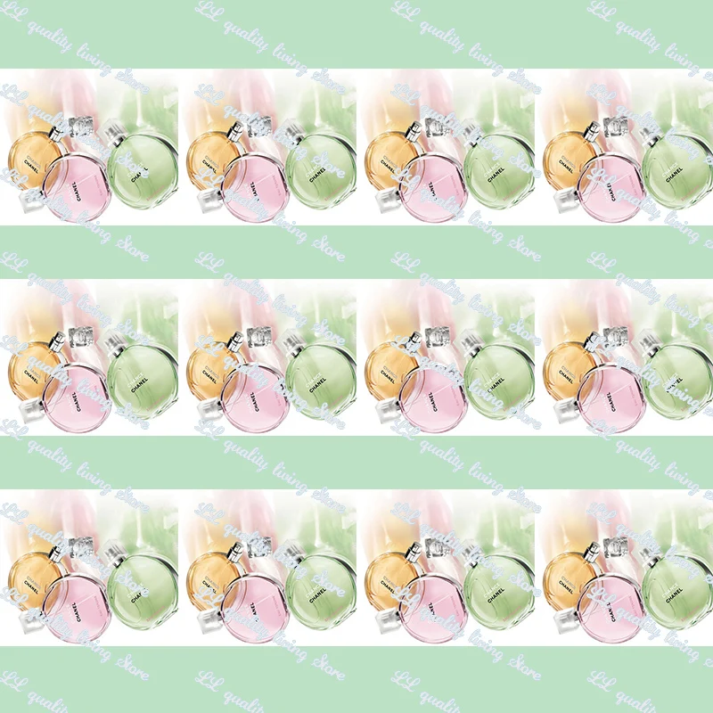 Новый дизайн флакон духов печатная корсажная лента модная ручной работы Тканые