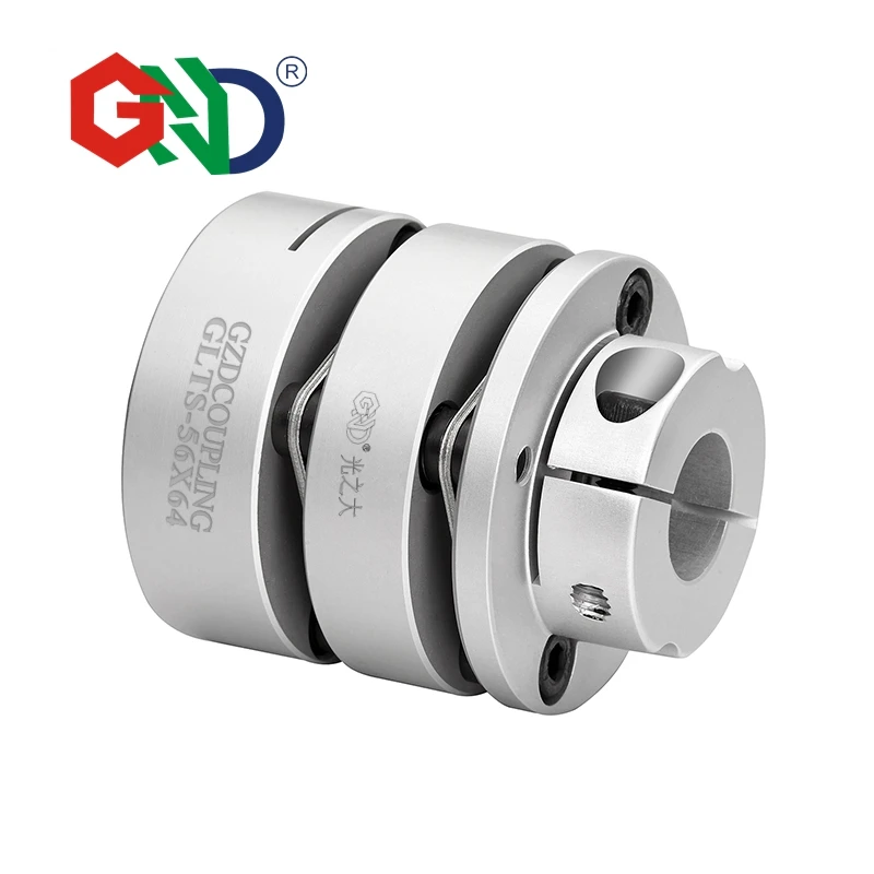 GND double diaphragm flexible coupling aluminum alloy clamp for shaft encoder couples stepmotor connect quick coupler CNC | Обустройство