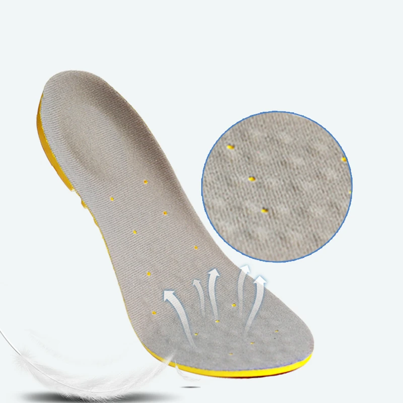 Men Shoes insole Arch Support Cushion Feet Care Insert Orthopedic Insole for Sneaker Foot Sole Pad Lightweight s041 | Обувь