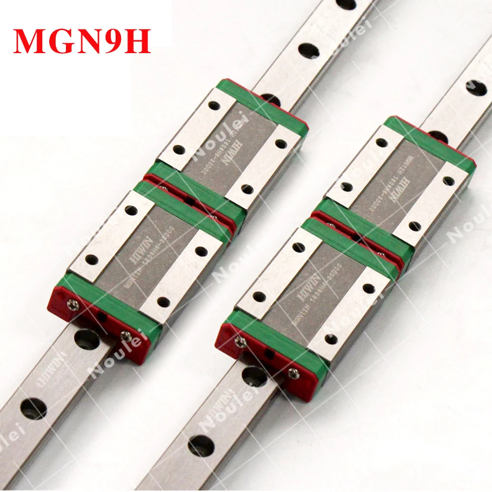 MGN9 HIWIN линейные направляющие 3 шт. мини MGN 9 MGN9C MGN9H 350 мм 400 мм 500 мм
