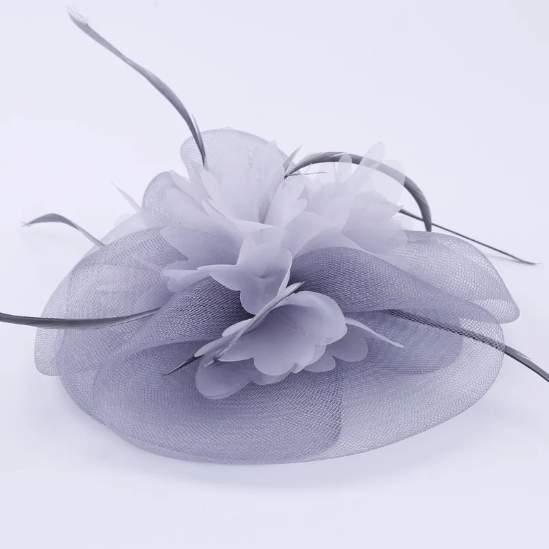 Женская вуалетка с перьями и шерстяной отделкой Свадебные вечерние для невесты |