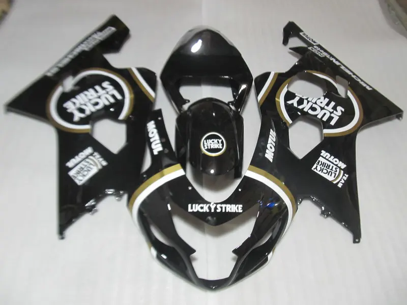 Комплект обтекателей для мотоцикла GSXR600 750 K4 04 05 GSXR 600 GSXR750 2004 2005 ABS глянцевый черный
