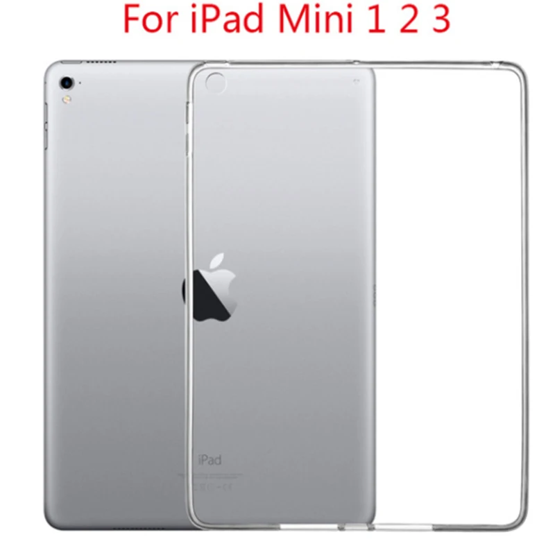 for iPad Mini 1 2 3 Чехол для iPad, чехол для планшета 6-го поколения для iPad 9,7, Роскошный прозрачный кремний чехол для iPad 9,7 - Цвет: for iPad Mini 1 2 3