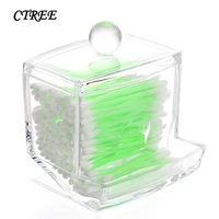 ctree cotton swab boxs cosmetic storage box transparent acrylic storage boxs desktop debris cleaning drug jewelry storage c647
