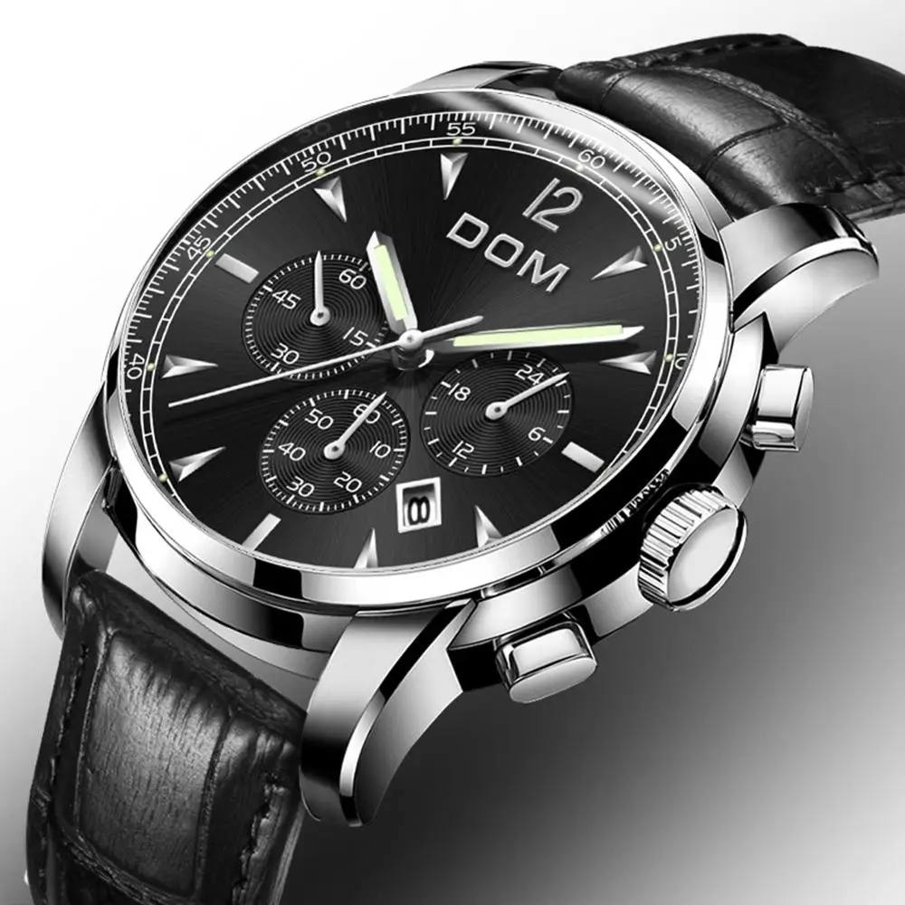 Часы 2019 мужской роскошный бренд часов Аналоговые мужские военные часы черные