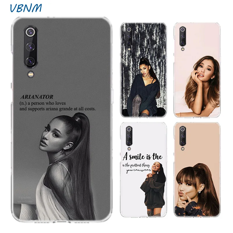 Силиконовый чехол Ariana Grande AG для Xiaomi Redmi Note 7 6 Pro 5 4 4X K20 7A S2 A1 A2 5A 6A Y3 Xiomi A3 9T 9 SE F1