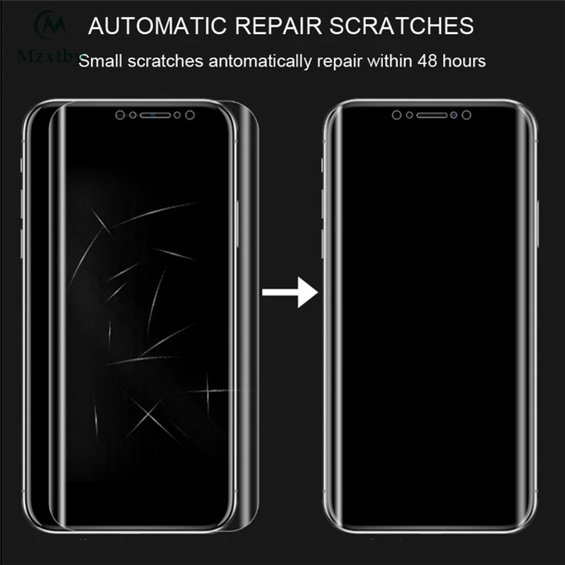ТПУ Hydrogel защита для переднего экрана OPPO R11S R17 Plus R15 A83 A1 A3 Find X A5 A71 Reno защитная пленка