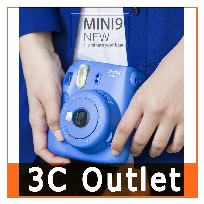 Оригинальная Fujifilm Instax Mini 9 камера Fuji мгновенная обновленная мини 8 фотокамера