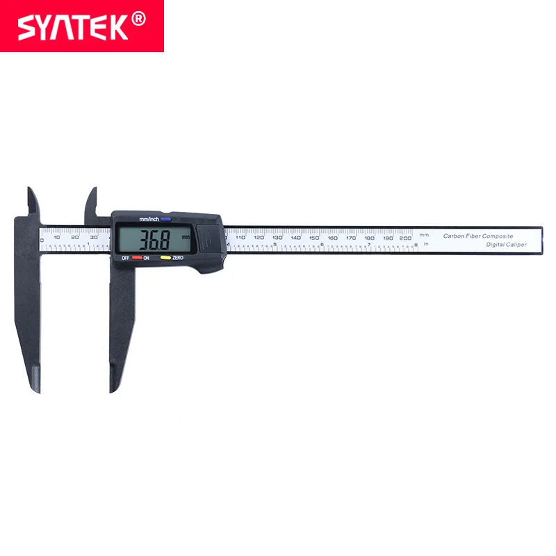 Syntek 200 мм (8 дюймов) ЖК-дисплей цифровых электронных углеродного волокна