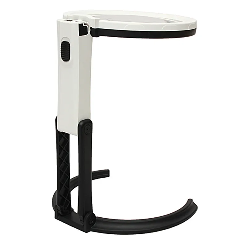 Настольная ручная лампа с 12 светодиодами настольная 1 8x 5X стеклянной лупой|lamp