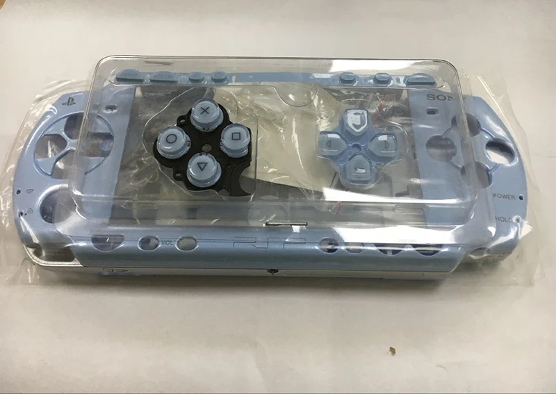 Светильник голубой/серый чехол с полным покрытием для PSP 2000 запасные части