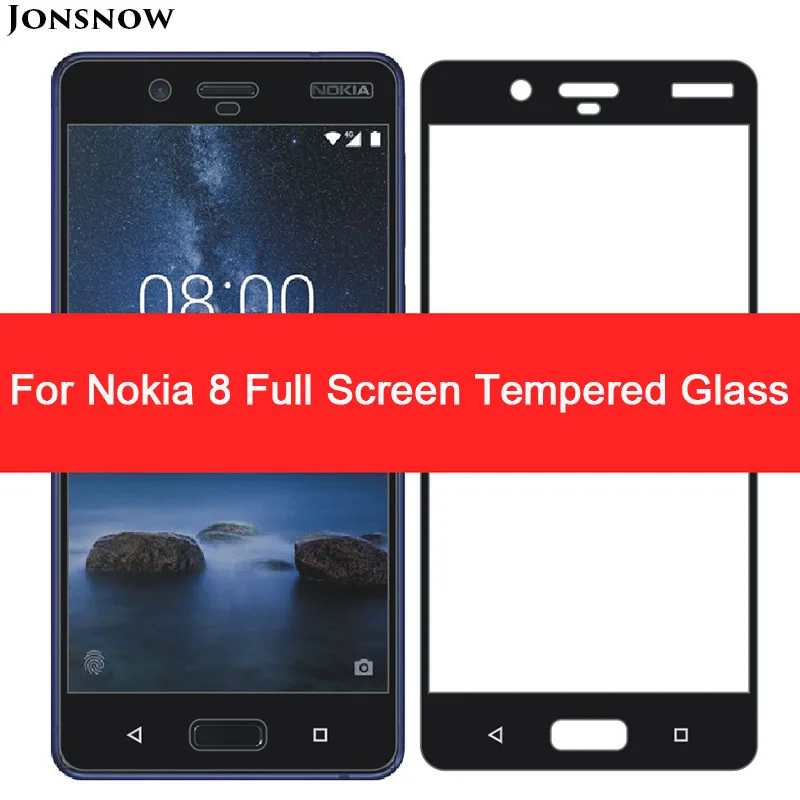 Закаленное стекло с полным покрытием для Nokia 7 Plus защитная пленка 8 6 5 3 2