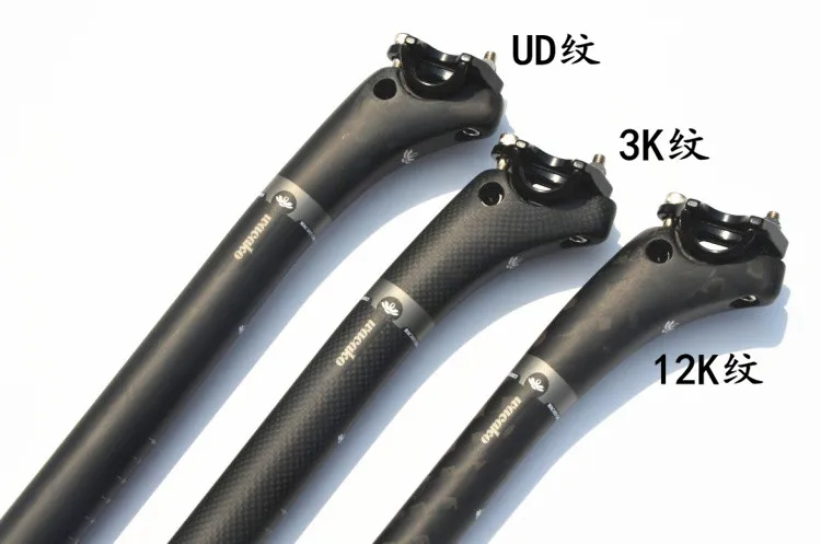 WACAKO FULL Carbon Fiber Seat tube /MTB Post/road bike seat tube/3K UD 12K weave 350mm | Спорт и развлечения