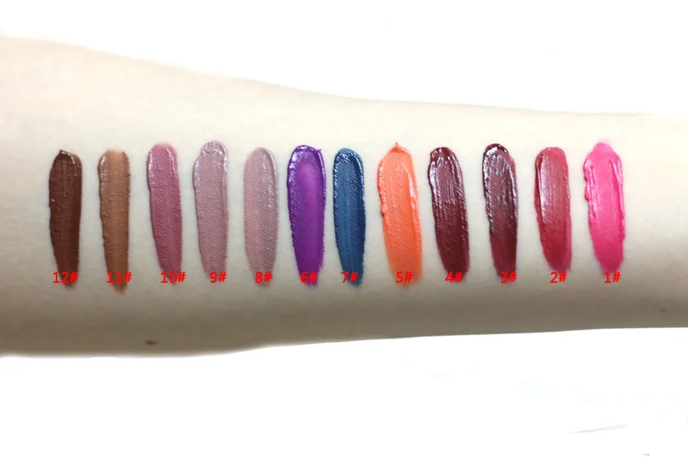 Lippenstift модный бренд макияж цвета матовый блеск для губ водонепроницаемый красный