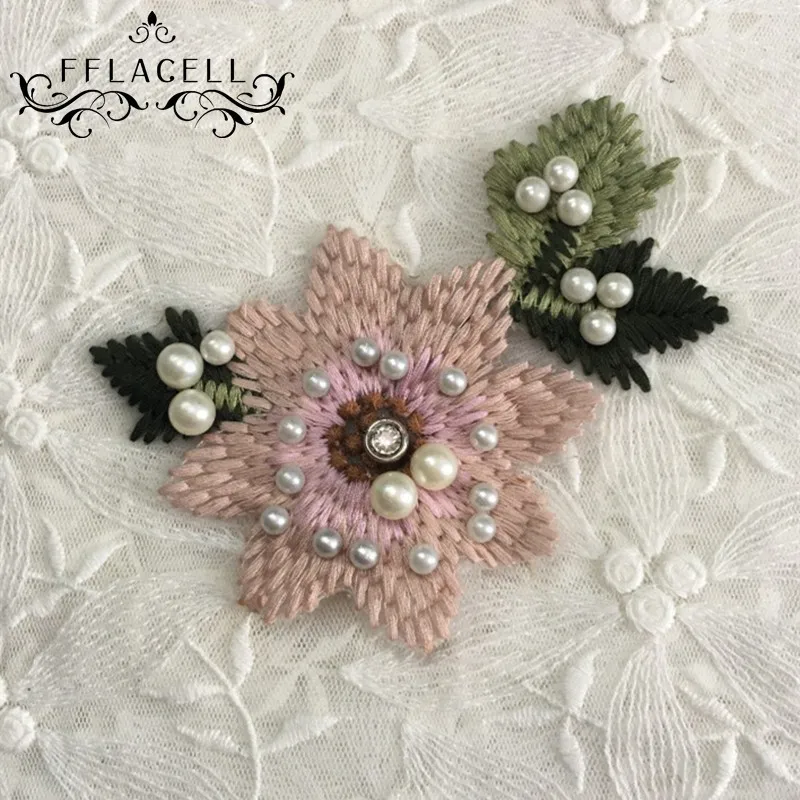 Расшитая стразами ткань/Сумка/Обувь/шляпа/розовые цветы высококачественные