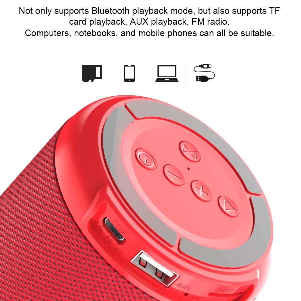 DACOM Q53 портативный Bluetooth динамик открытый велосипед беспроводной