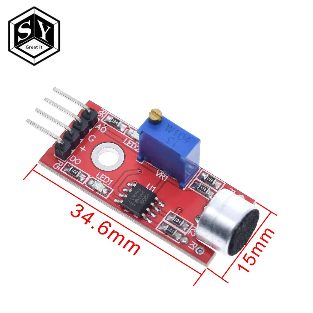 Отличный модуль обнаружения микрофона 1 шт. для AVR PIC Высокочувствительный