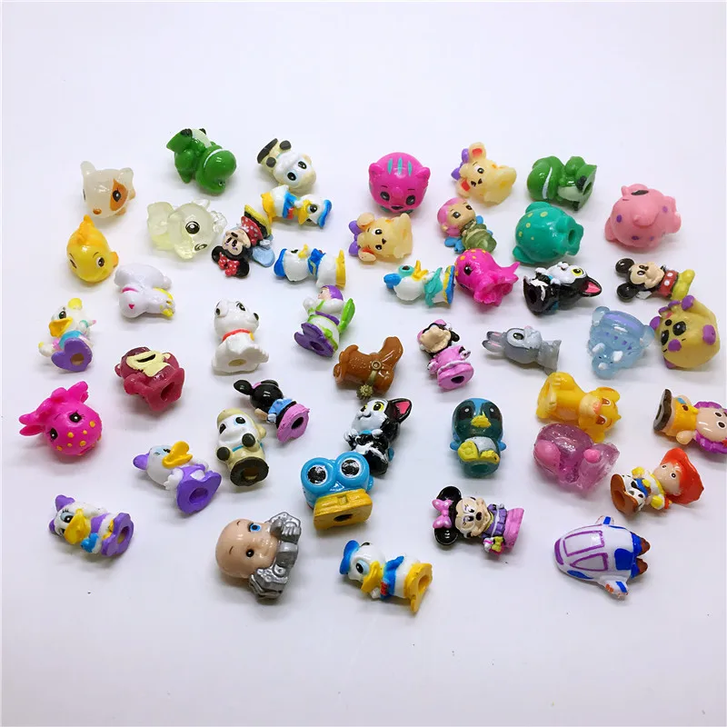 100 шт./лот мягкая кукла игрушки для детей мультфильм аниме фигурка случайная