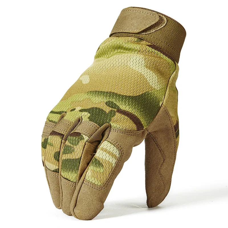 CP Refire gear армейские камуфляжные тактические перчатки Мужские дышащие Мультикам Пейнтбол Военные перчатки велосипедные перчатки полный палец перчатки - Цвет: CP