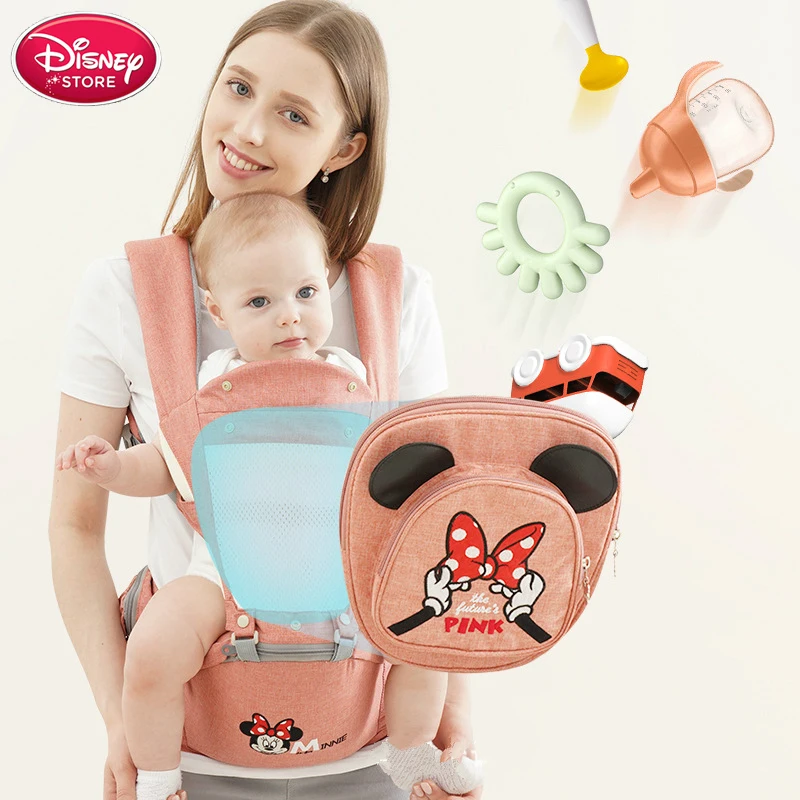 

Дышащая переноска для малышей Disney, удобный рюкзак-слинг для младенцев с лицом, сумка для переноски