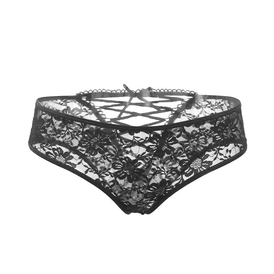 Женское сексуальное нижнее белье эротическое кружевное с цветочным рисунком