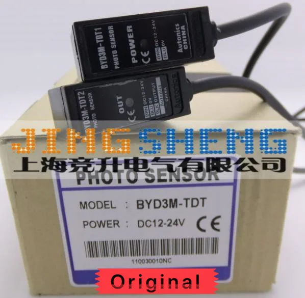 

BYD3M-TDT1 BYD3M-TDT2 Original New Photoelectric Switch Sensor BYD3M-TDT