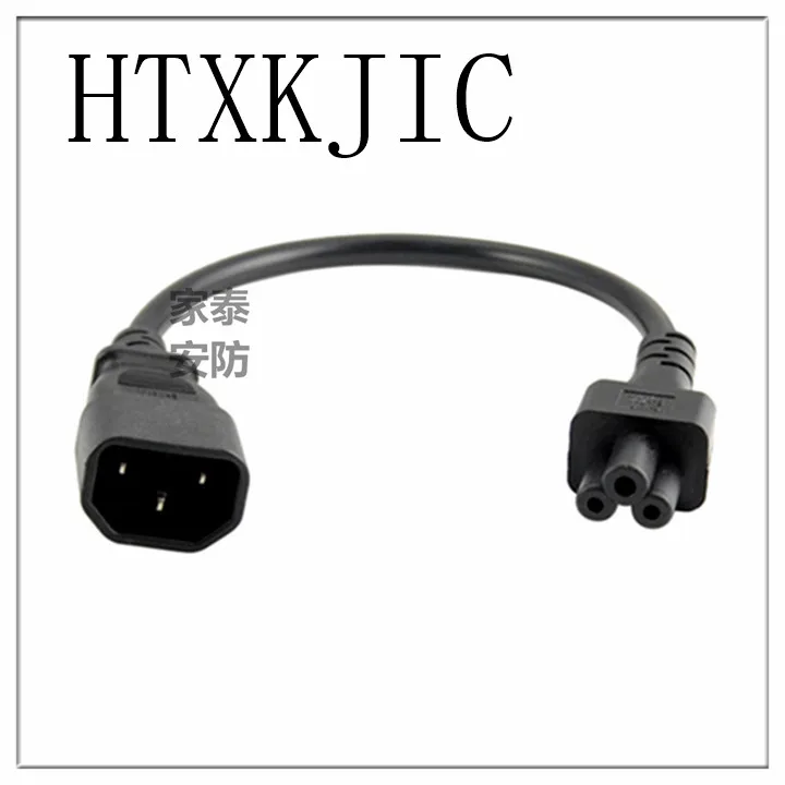 Универсальный адаптер питания IEC 320 C14 на C5, преобразователь адаптера C5 на C14, кабель питания переменного тока, 3-контактный разъем IEC320 C14