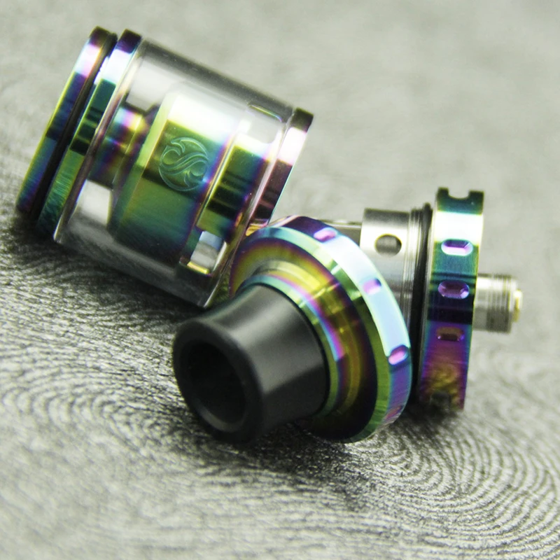 Атомайзер Augvape Merlin Mini RTA Радужный испаритель Vape с односторонним 2 пост скоростным