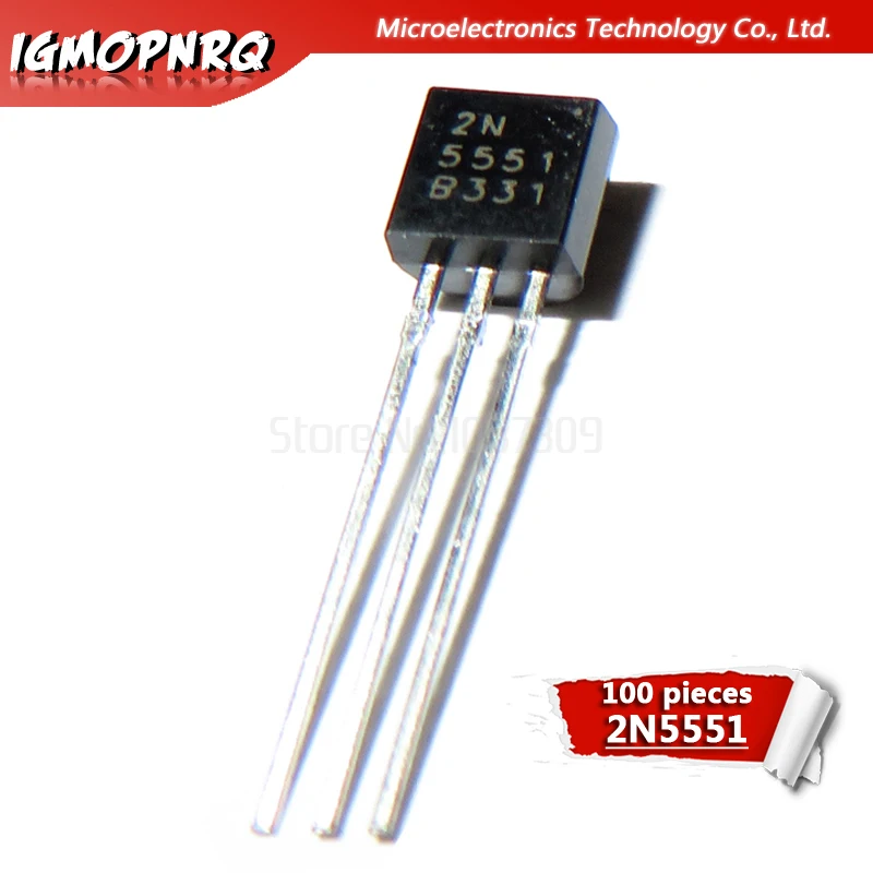 100 шт. 2N5401 2N5551 TL431 78L05 2SA970 2SC2240 A970 A2240 hjxrhgal транзистор | Электронные компоненты и