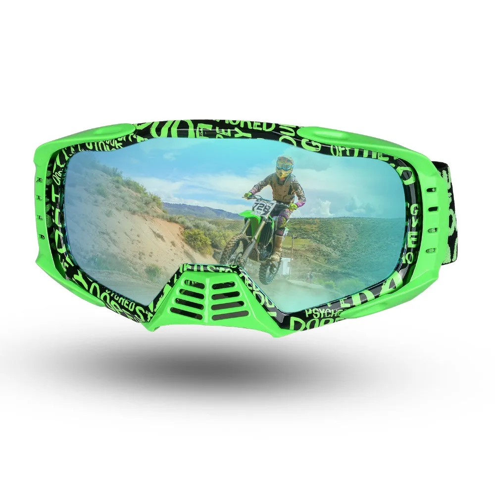 Fodsports защитные очки для мотоциклистов Велоспорт MX внедорожный шлем лыжные спортивные очки для мотоцикла мото байк очки гонщика