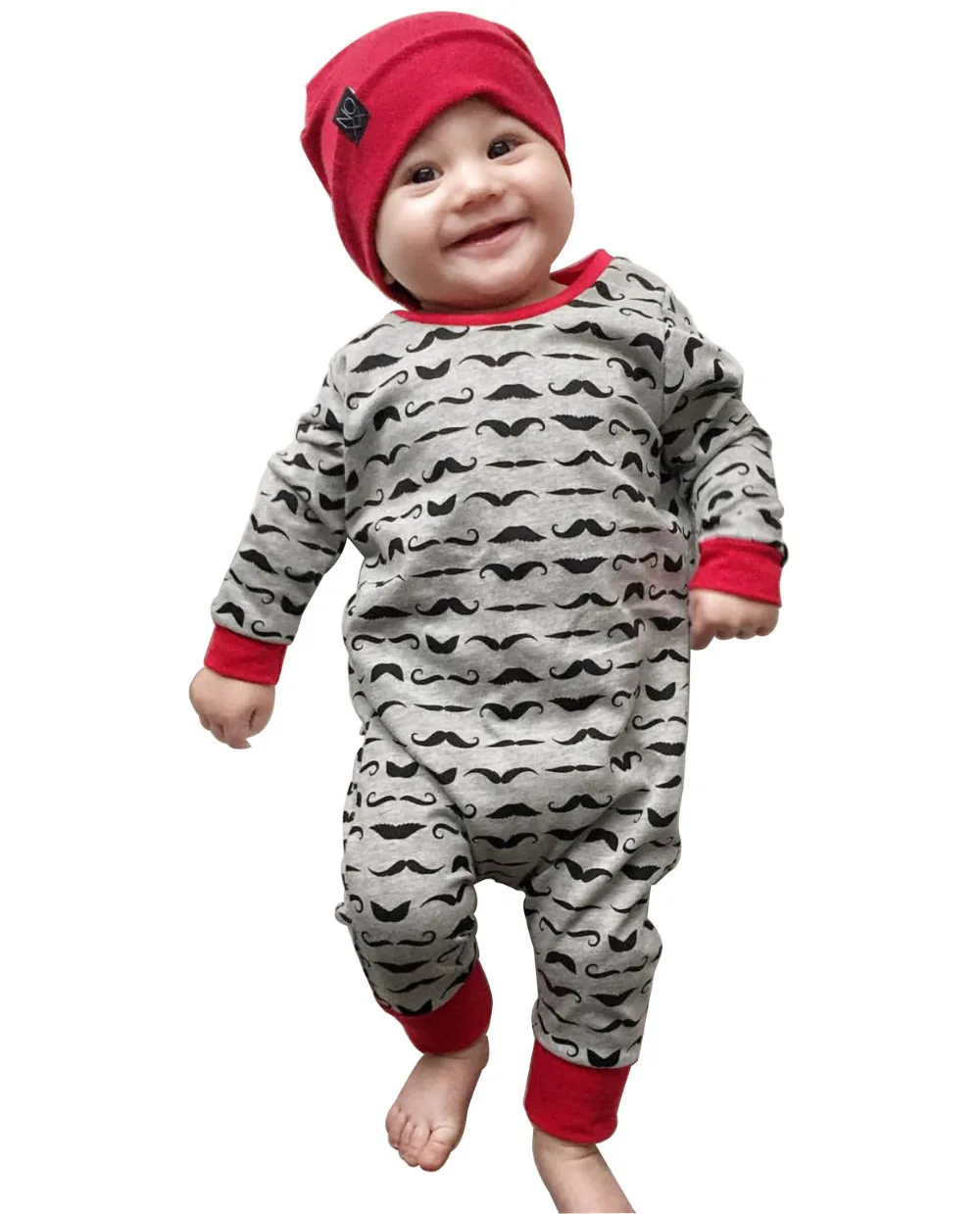 Новинка 2020 Осенний комбинезон для маленьких мальчиков и девочек с длинными