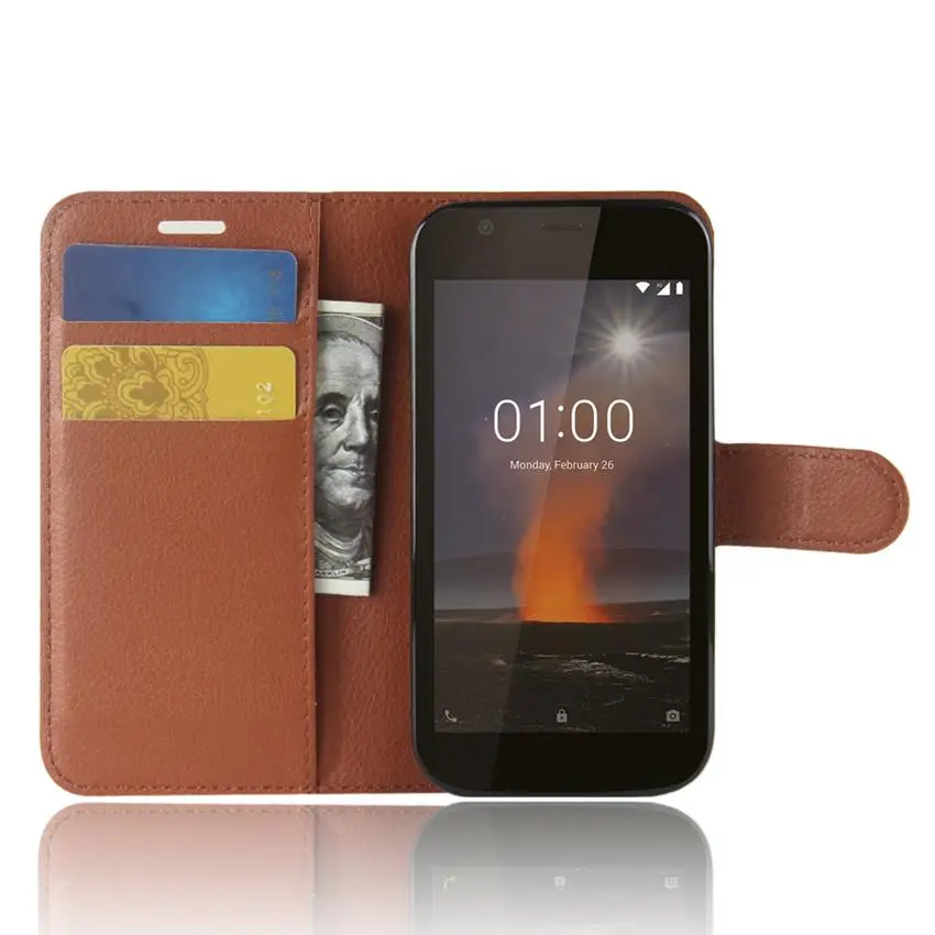 Для Nokia 1 чехол Nokia 1 Чехол Флип Роскошный PU кожаный чехол для телефона чехол для Nokia 1 TA-1047 TA-1060 TA-1056 TA-1079 TA-1066 TA