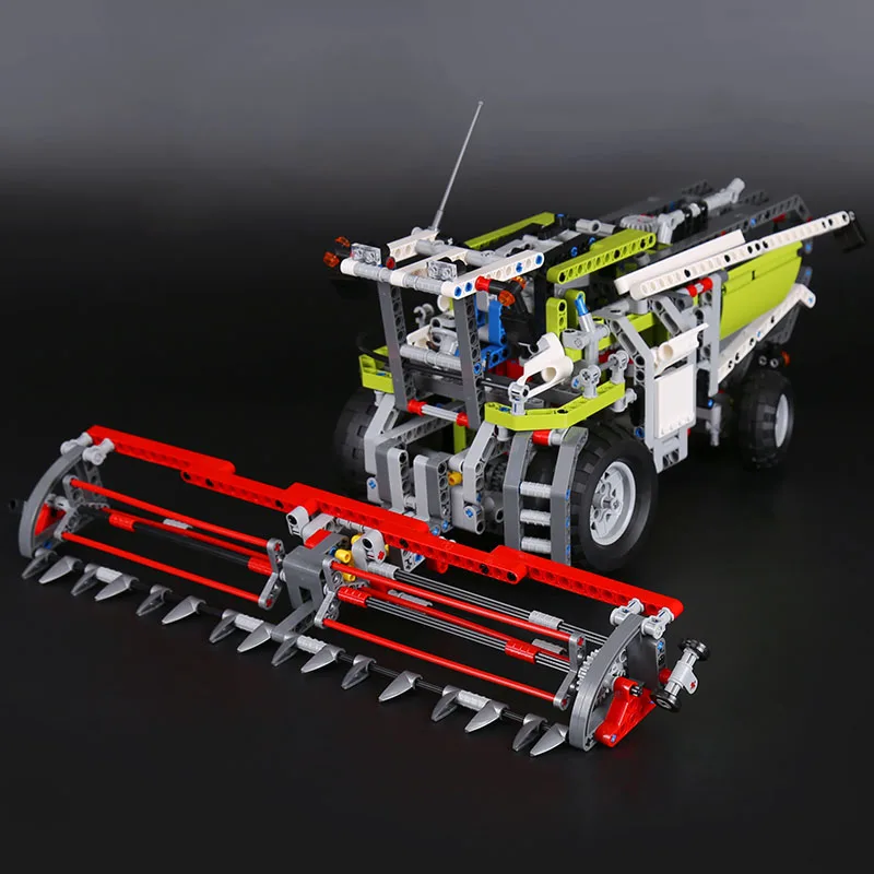 20041 Technic серия уборочный комбайн LegoINGlys 8274 Обучающие строительные блоки кирпичи