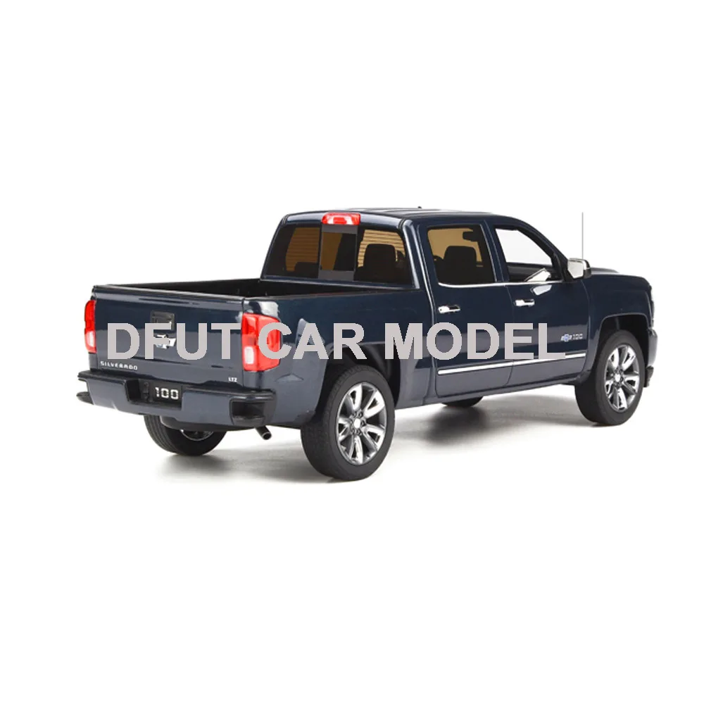 1:18 игрушечные автомобили из сплава Silverado 2018 модель автомобиля Детские