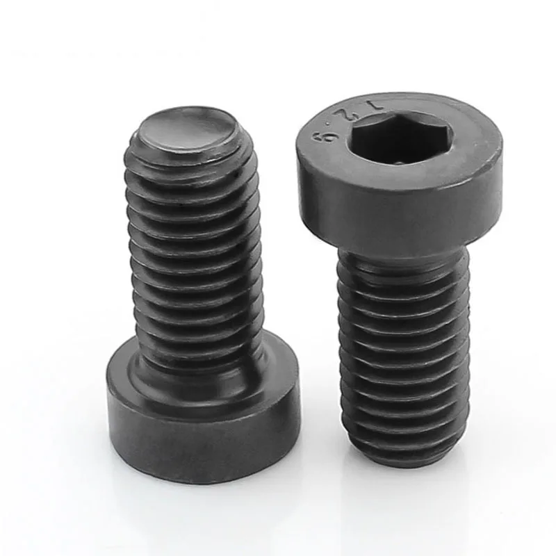 2PCS-M8 12.9 Grade Alloy Steel Thin Head Hexagonal Screws DIN7984 Short Bolts M8*10/12/16/20/25/30 | Обустройство дома